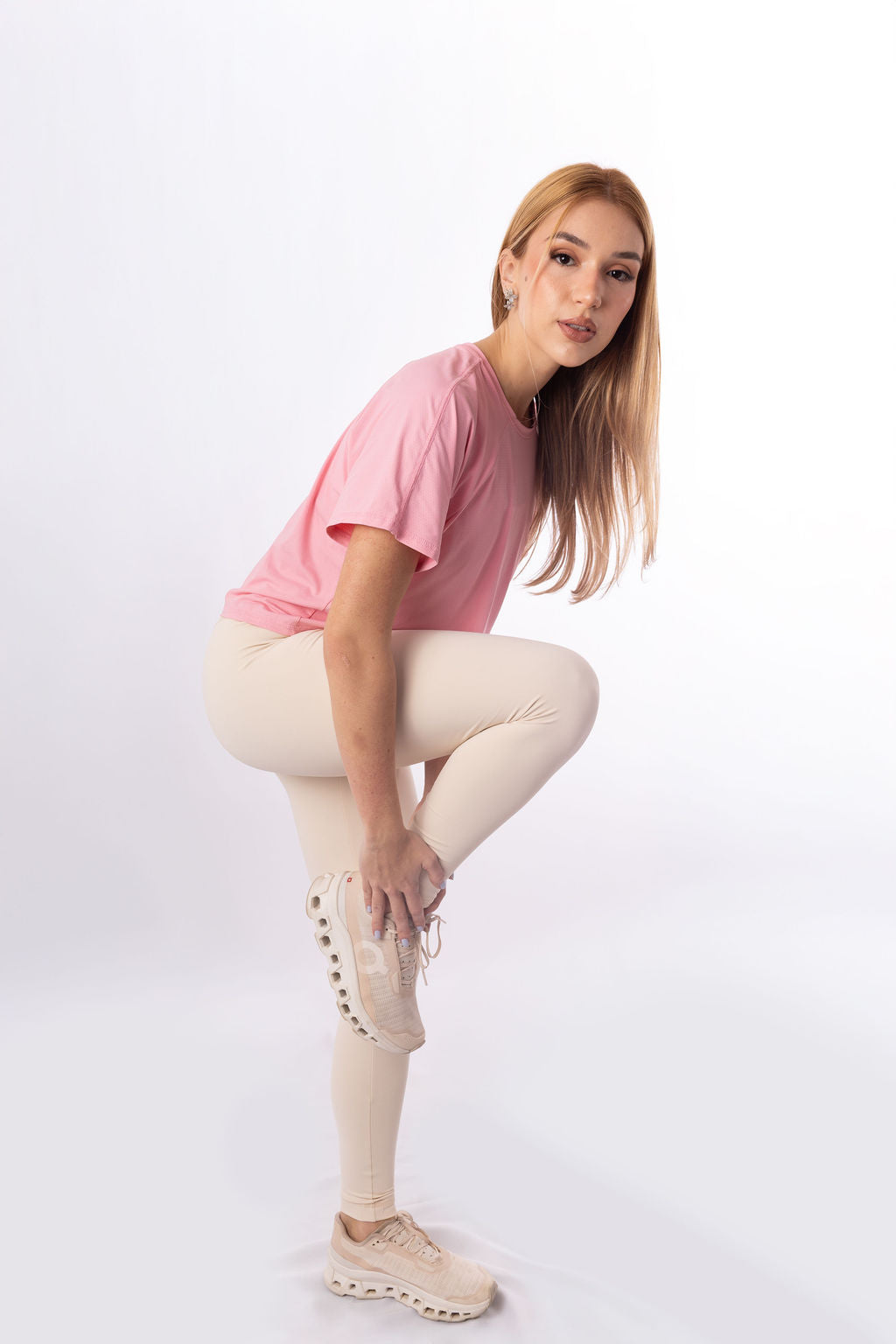 Cropped Dry Fit Every Day - Rosa Ballerina