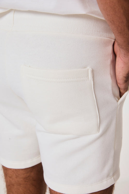 Bermuda moletom  - Off White