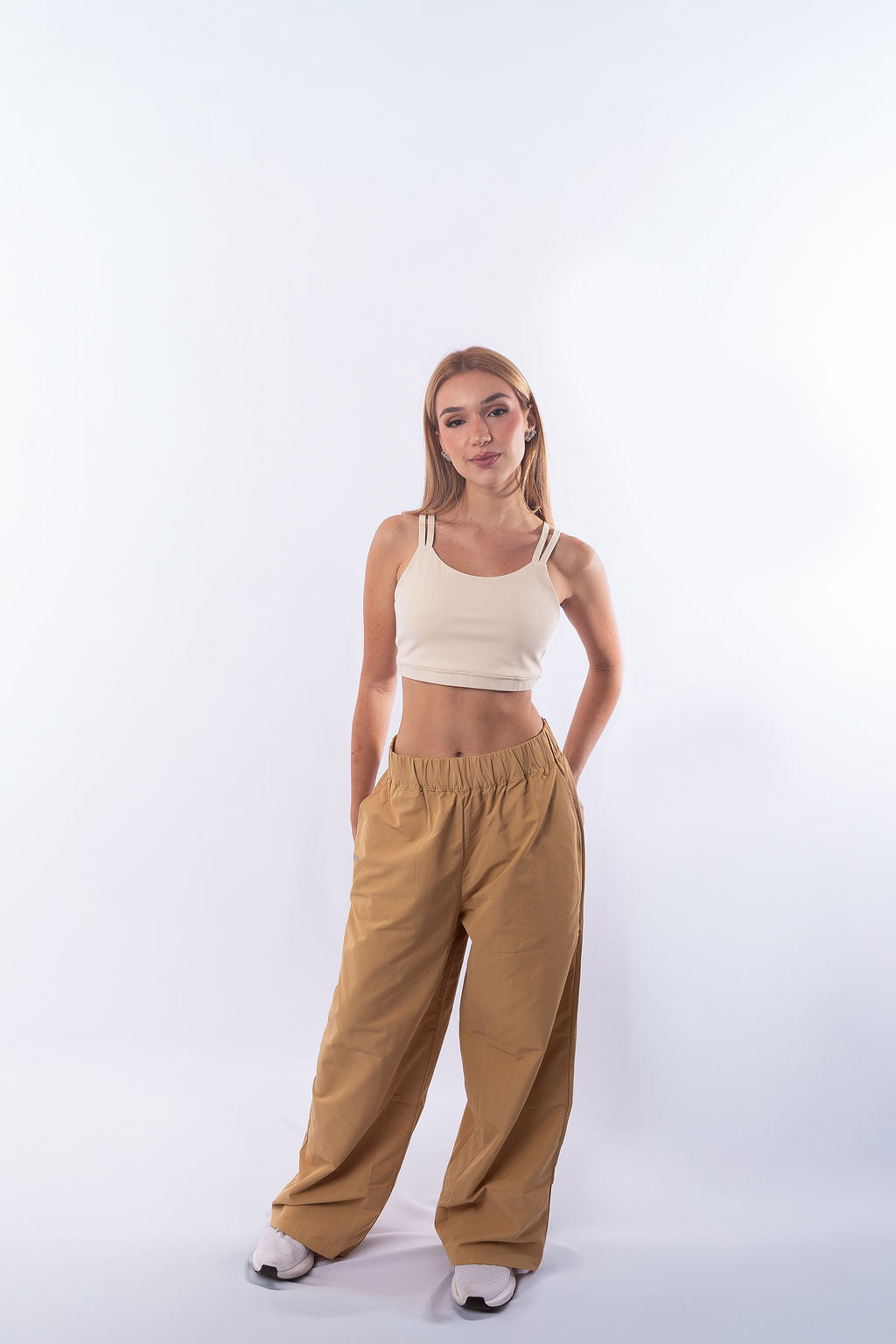 Calça Pantalona Urban - Caramelo